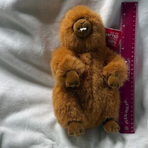 Gund Plush Brown Bear with Soft Rusty Fur